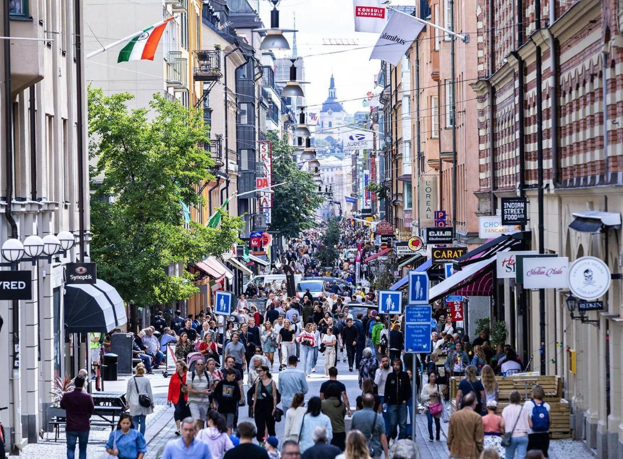 Inviting Apartment In Stockholm Luaran gambar